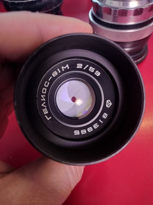 HELIOS-40 1.5/85mm, Angenieux, P-6M 12Cm f1.6, Meike 6.5mm, Fuji 35mm