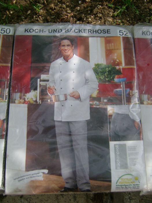 Немски работен панталон за кухня, готвач