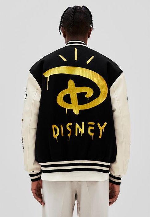 Disney 100 X H&M Varsity Jacket бруталното бомбър/колежанско яке L-XL