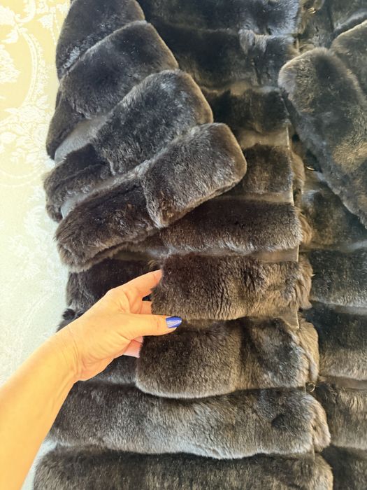 Haina blana natirala chinchila