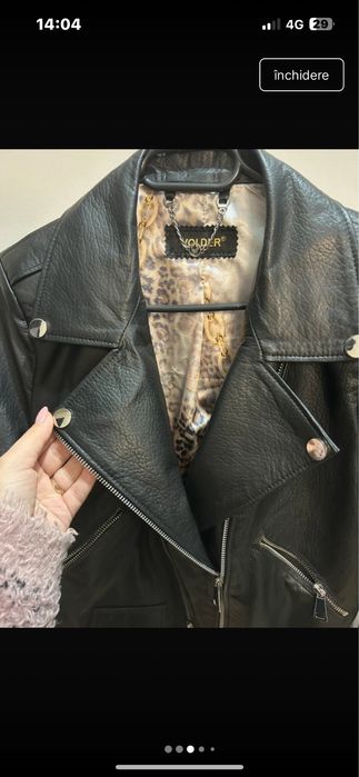 Geaca piele naturala