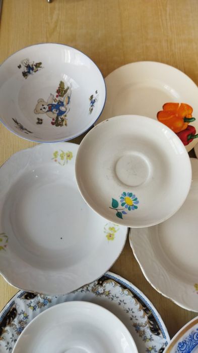 Чистая посуда для дачи