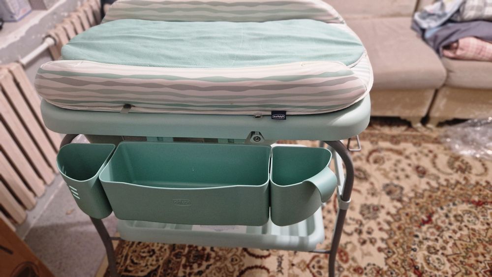 Ванночка с подставкой + манеж для малыша