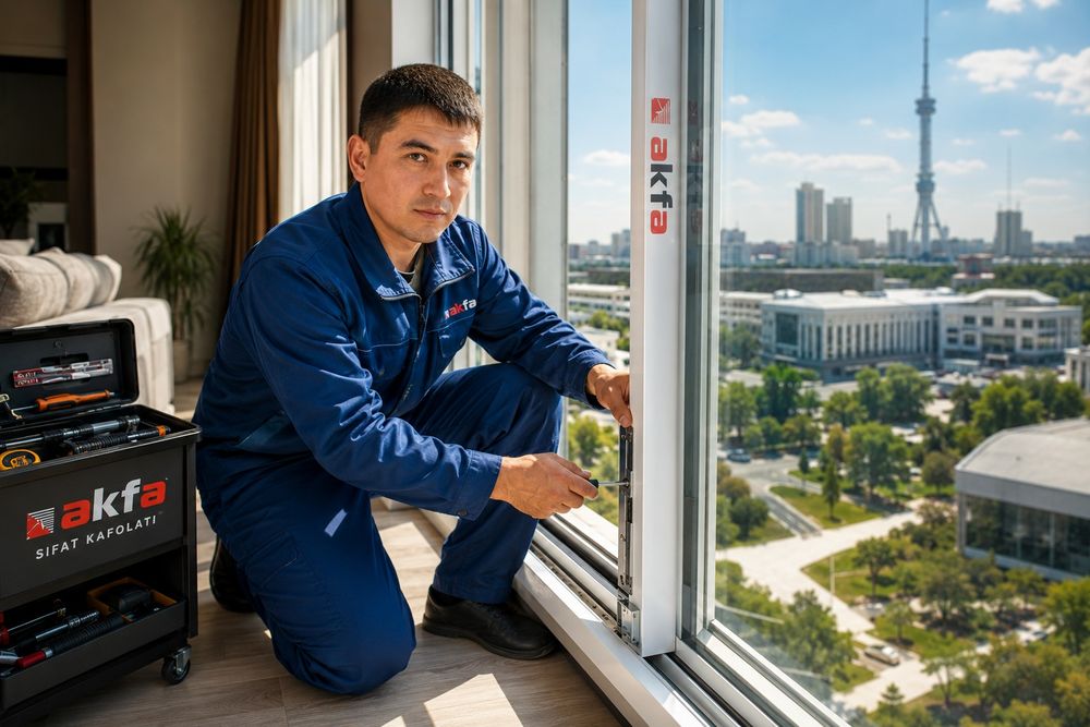 Akfa eshik romlarini taʼmirlash. Sifatli va kafolatli xizmat