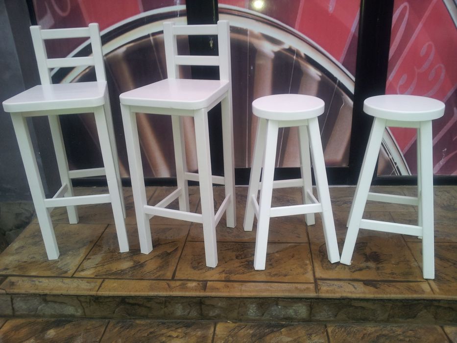 Бар столове с облегалка