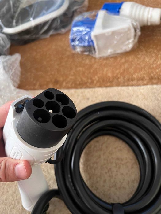 Зарядка для электромобиль и гибрид 7 квт мобильная регулировкой