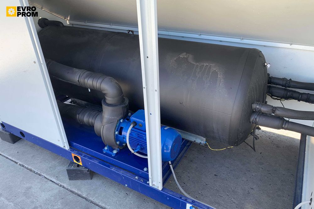 Chiller răcit cu aer MTA TAEEVO TECH 402 – 96.1 kW | chiller 100 kw pret | Nou 2022 | Modul hidraulic