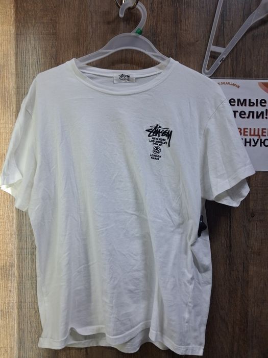 Футболка stussy world white