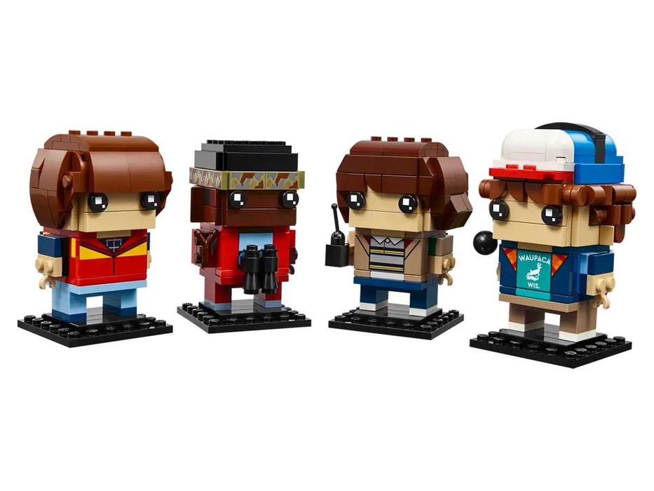 LEGO Stranger Things 40801 — Майк, Дастин, Лукас и Уилл | BrickHeadz