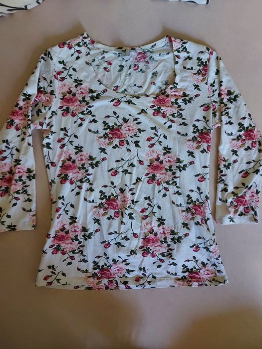 Дамска блуза с 7/8 ръкав