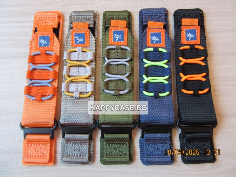 TACTICAL 2 Каишка за Huawei Watch / Garmin / Apple / Samsung / Xiaomi / Amazfit