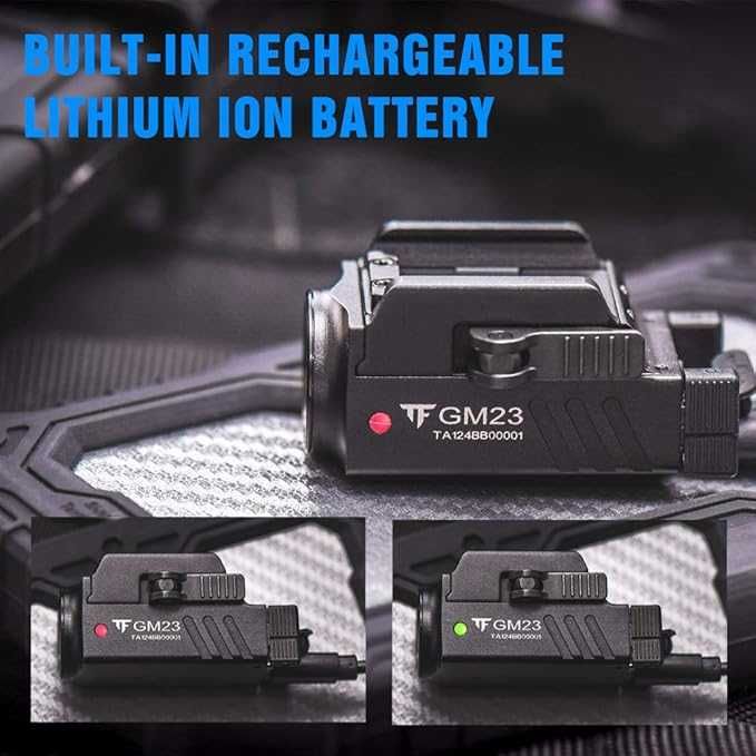 TrustFire GM23  Тактически фенер за пистолет