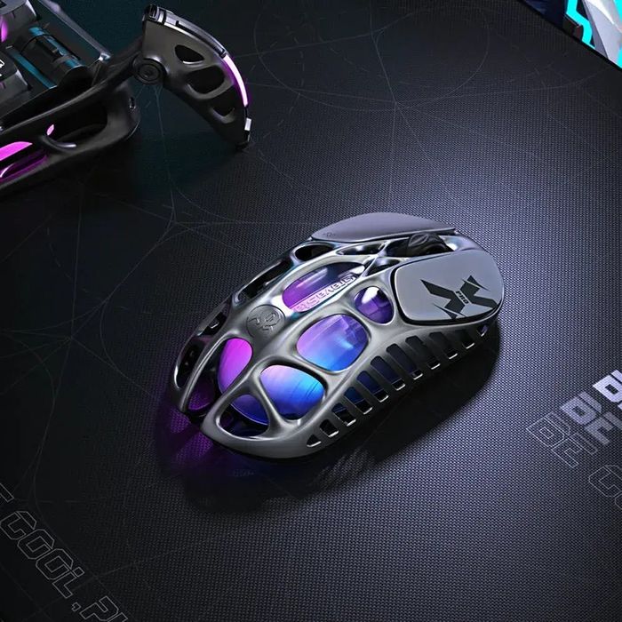 Набор клавиатуры и мышь от Gravastar (k1-pro) (X-pro) Silver