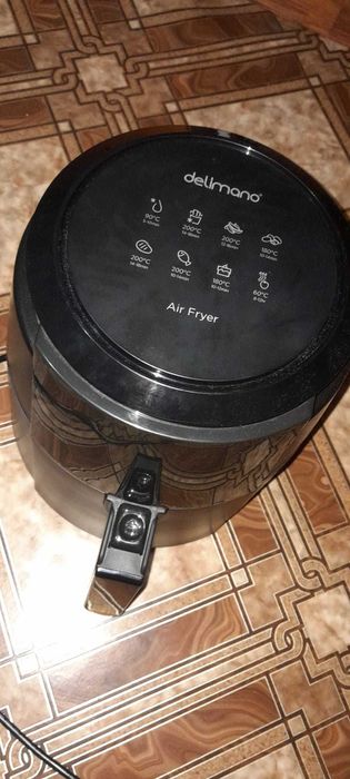 Delimano Air Fryer Deluxe Noir (Friteuza)