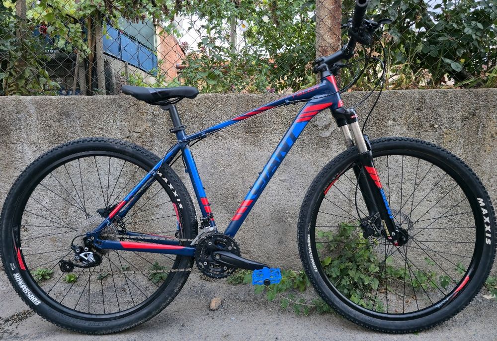 Giant Talon 29 цола 3х10 SLX Shimano Deore XCR вилка с ребаунд и дистанционно заключване от кормилото Перфектен Алуминиев L размер