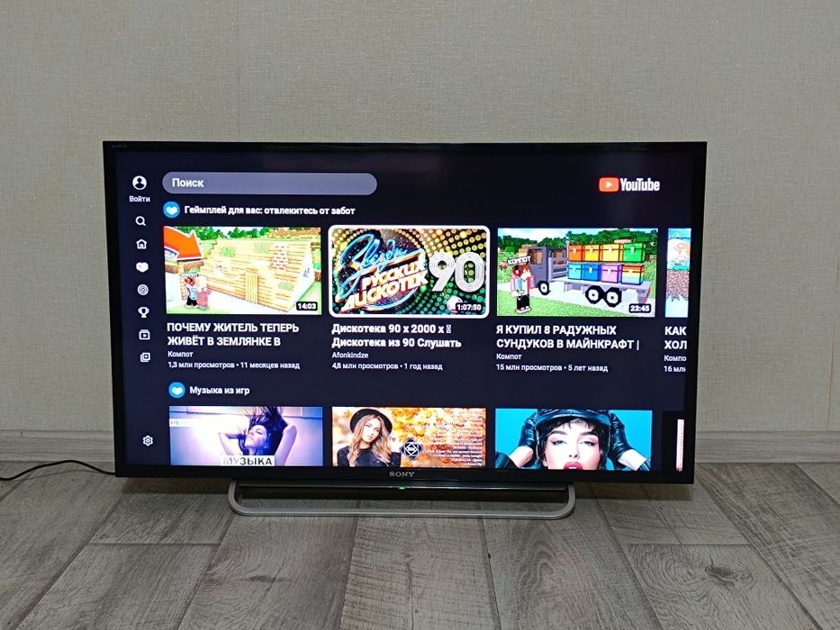 Телевизор Смарт ТВ , Sony 102см