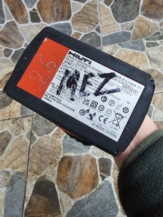 Flex Hilti AG 125-A22 cu acumulator