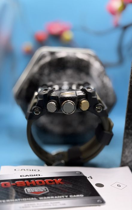ГАРАНЦИОНЕН!!! Мъжки часовник CASIO G-SHOCK MUDMASTER GG-B100-1A3, Carbon Core Guard, Bluetooth