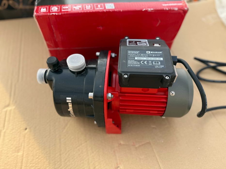 Pompa de gradina Einhell GC-GP 6538, 650 W 3,6 bar, debit 3.800 l/h