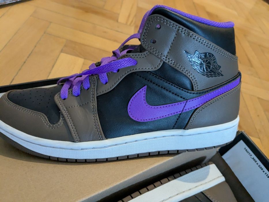 Nike Jordan 1 Mid Purple Mocha