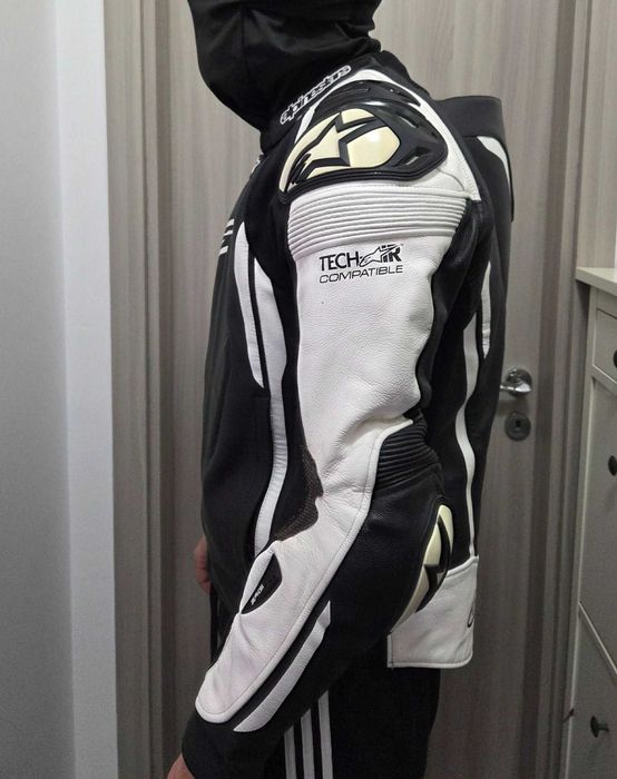 Geacă Moto Piele Alpinestars GP Tech Air - Mărime 56 - Tech-Air Ready