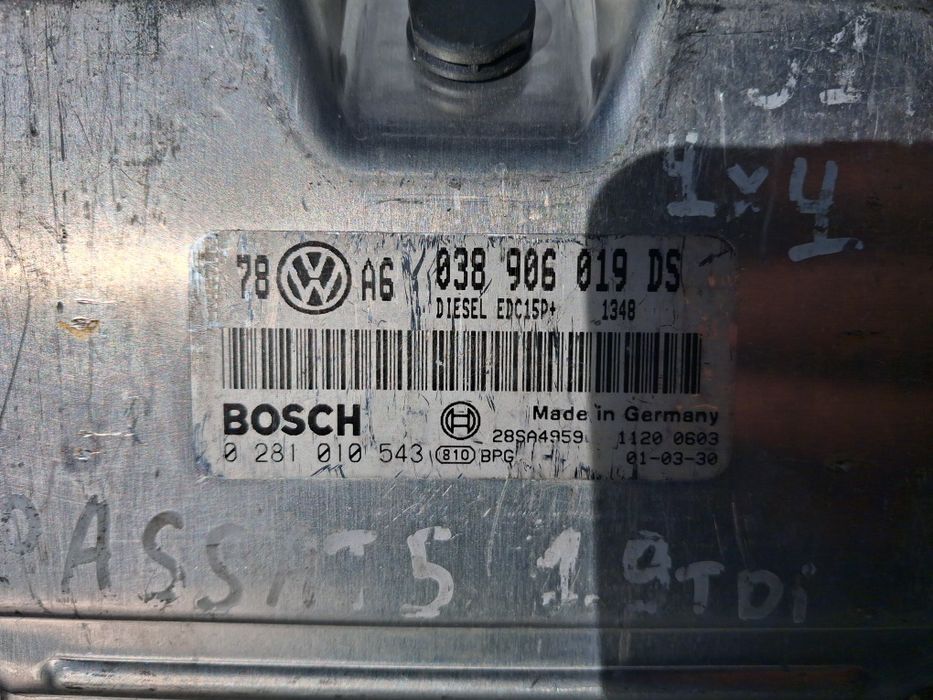 Компютър двигател VW Passat 5 1.9Tdi 131к.с.