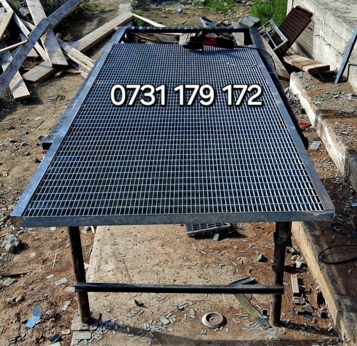 Grilaje zincate galvanizat