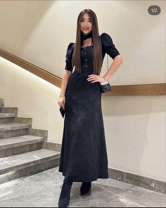 Платье жаккардовое