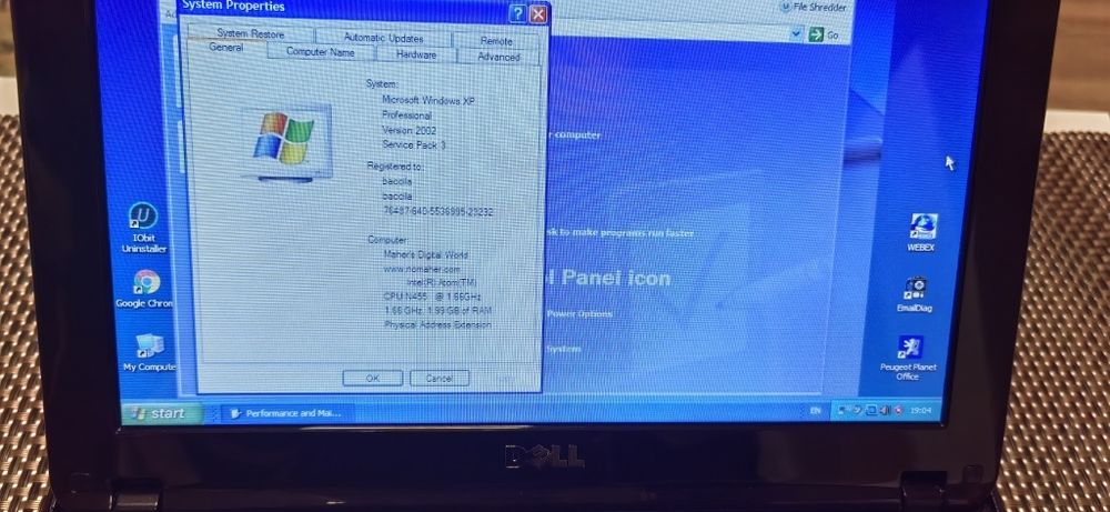 Нотбук Dell Inspiron 1018