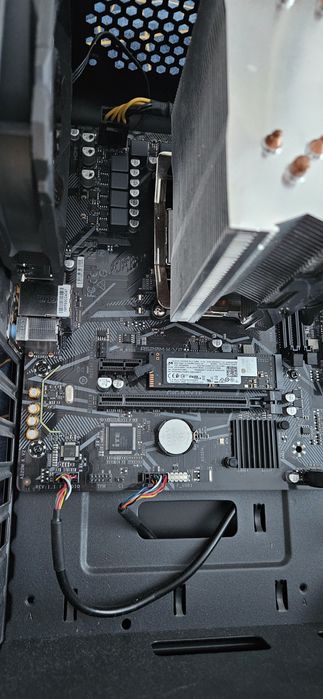 Vand Kit Procesor ryzen 5 5500 + cooler RGB, Placa de baza A520M K V2