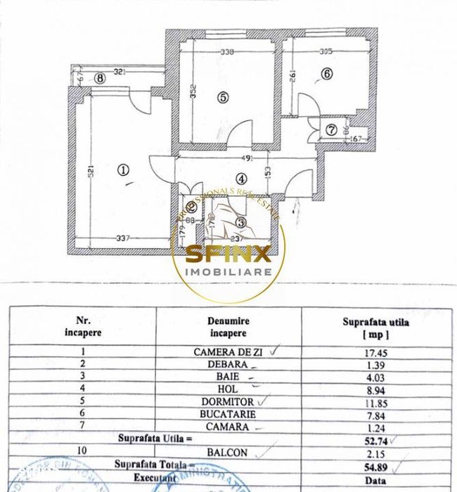 Superb I prima inchiriere - 2 camere decomandat I 55mp I metrou Stefan