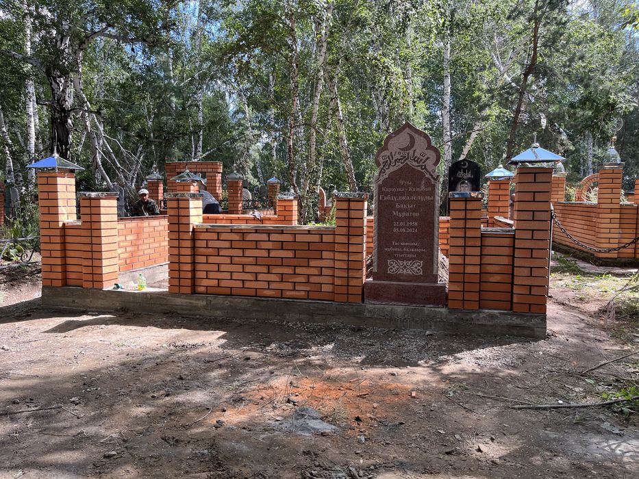 Строительство мазаров.