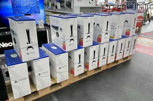 Playstation 5 Slim Top с играми оптом Oргинал первый руки + доставка