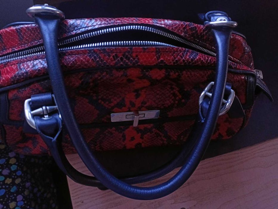 чанта естествена кожа