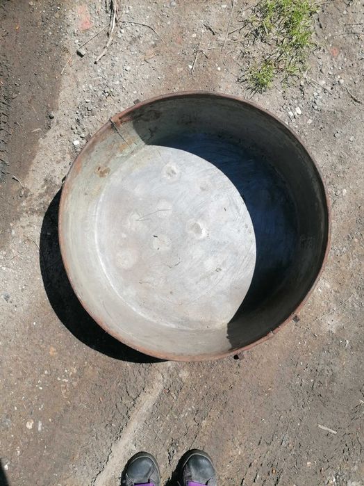 Тава за лютеница бакърена