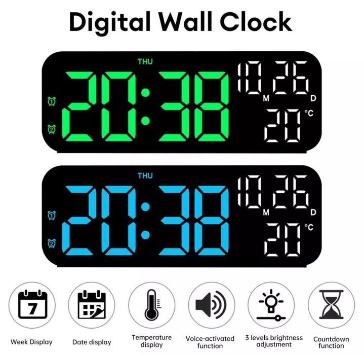 Часы будильник электронный