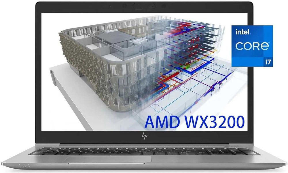 HP ZBook 15U G6 Core i7-8665U озу8гб 256ssd Radeon Pro WX3200