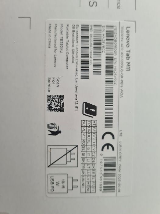 Tableta lenova tab m11
