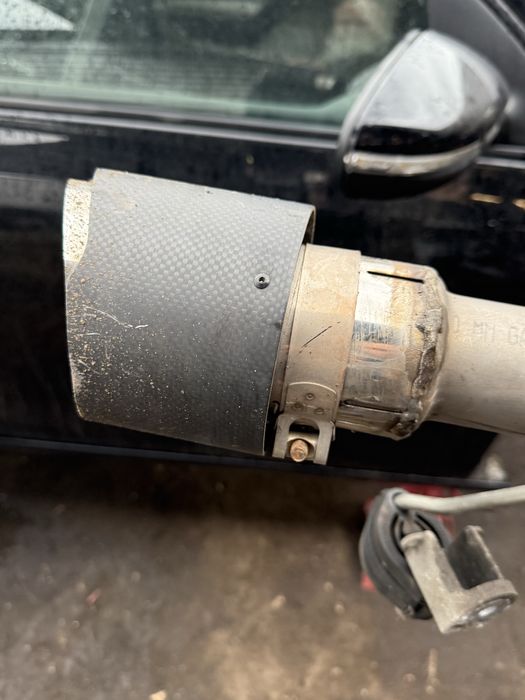 Права генерация с накрайници Audi A4 B9 8w 2.0tfsi 2018 неръждавейка