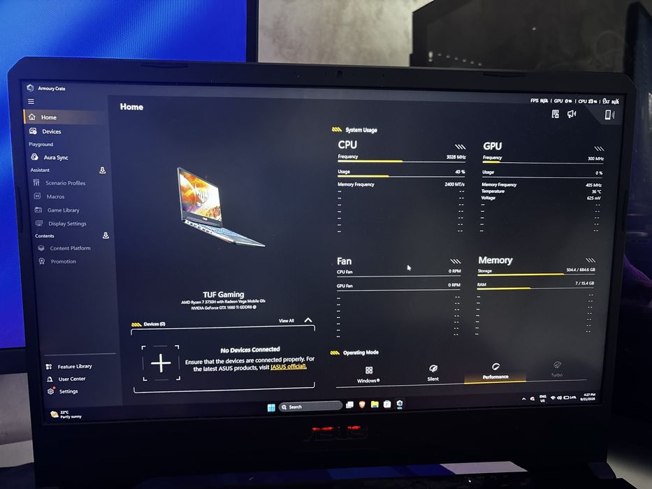 Laptop Asus gaming