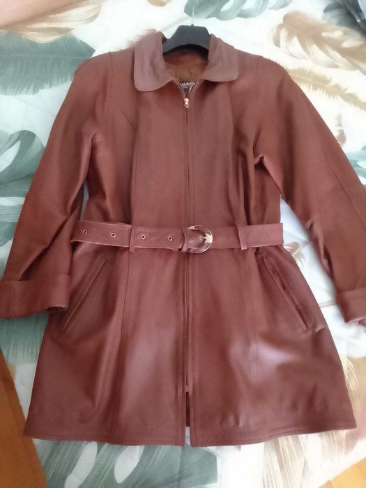 Дамско яке естествена кожа