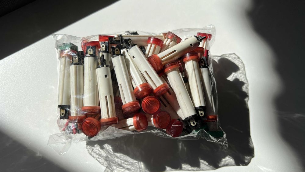 Соц. лампички за електроуреди - около 40 бр.