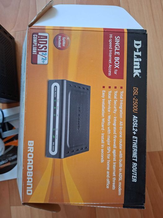 Роутер D-Link DSL-2500U +камера Genius
