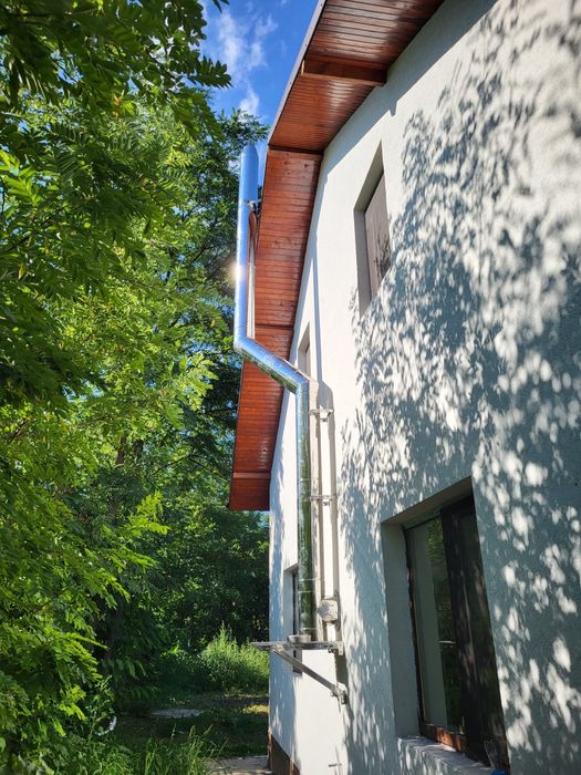 Coș de fum dublu izolat de inox diametru 120-250