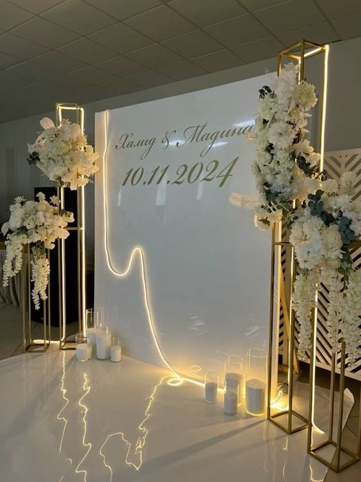 Оформление свадеб 35.000 тг