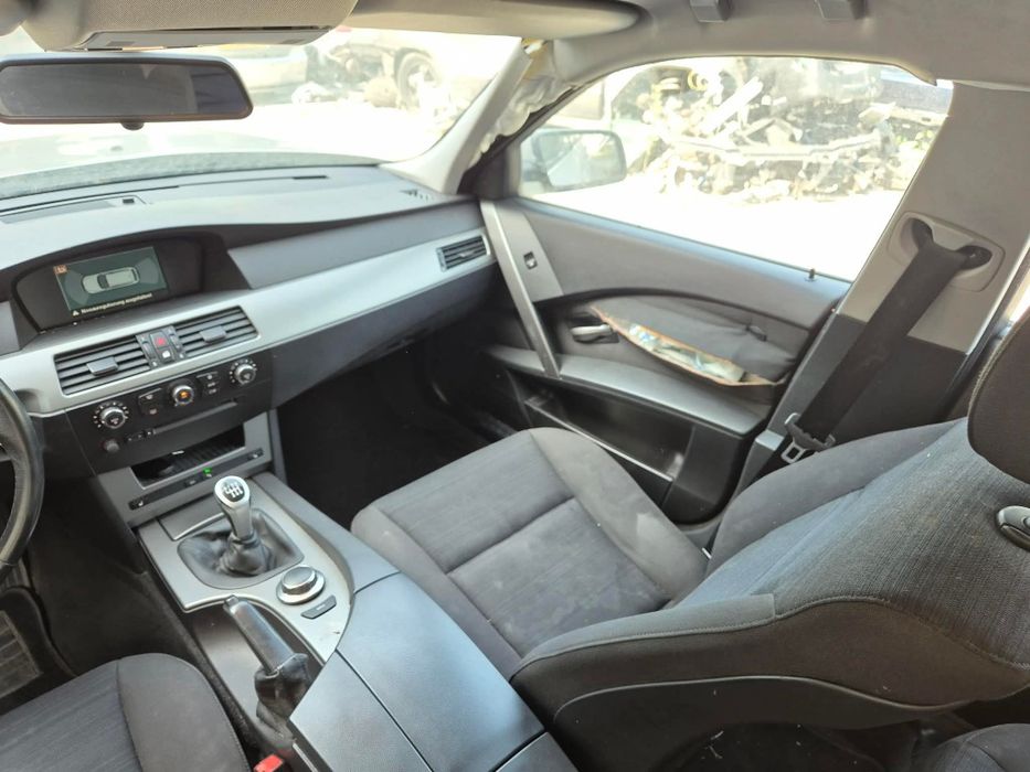 BMW E61 520D 163кс M47 ксенон ръчка НА ЧАСТИ!