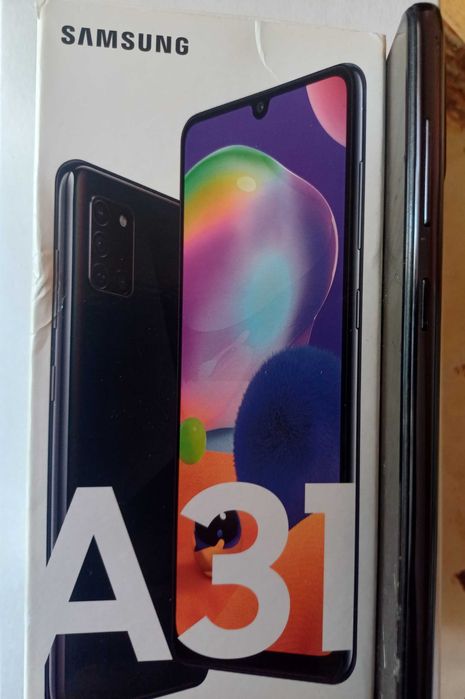 Samsung a 31  Black 64 Гб с документами