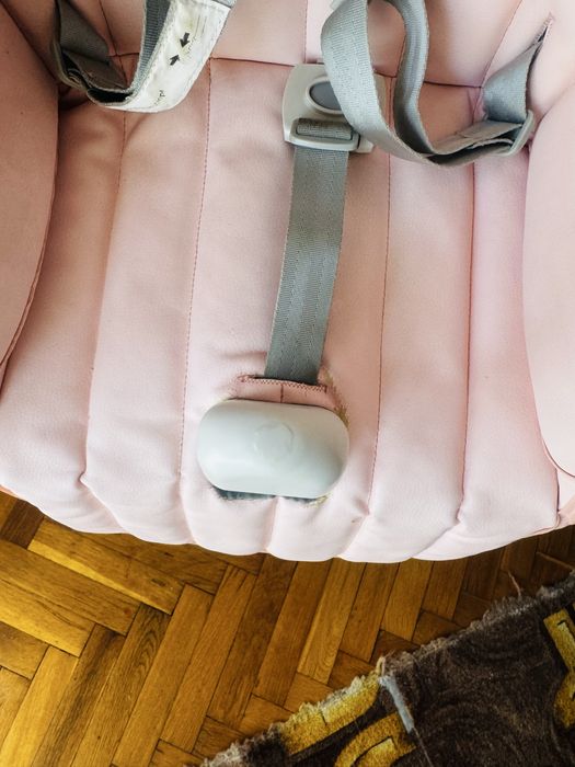 Cangaroo Детски стол за хранене I Eat розов