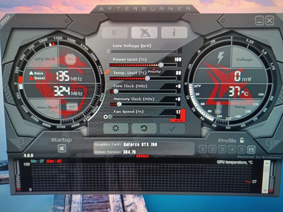 Placa Video Gigabyte Nvidia GeForce GTX  760 4 GB DDR 5/256 Biti