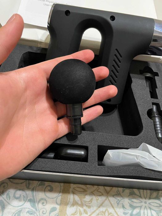 НОВ Безжичен Вибро масажор/ Пистолет за масаж/ Mускули, Aнтицелулитен